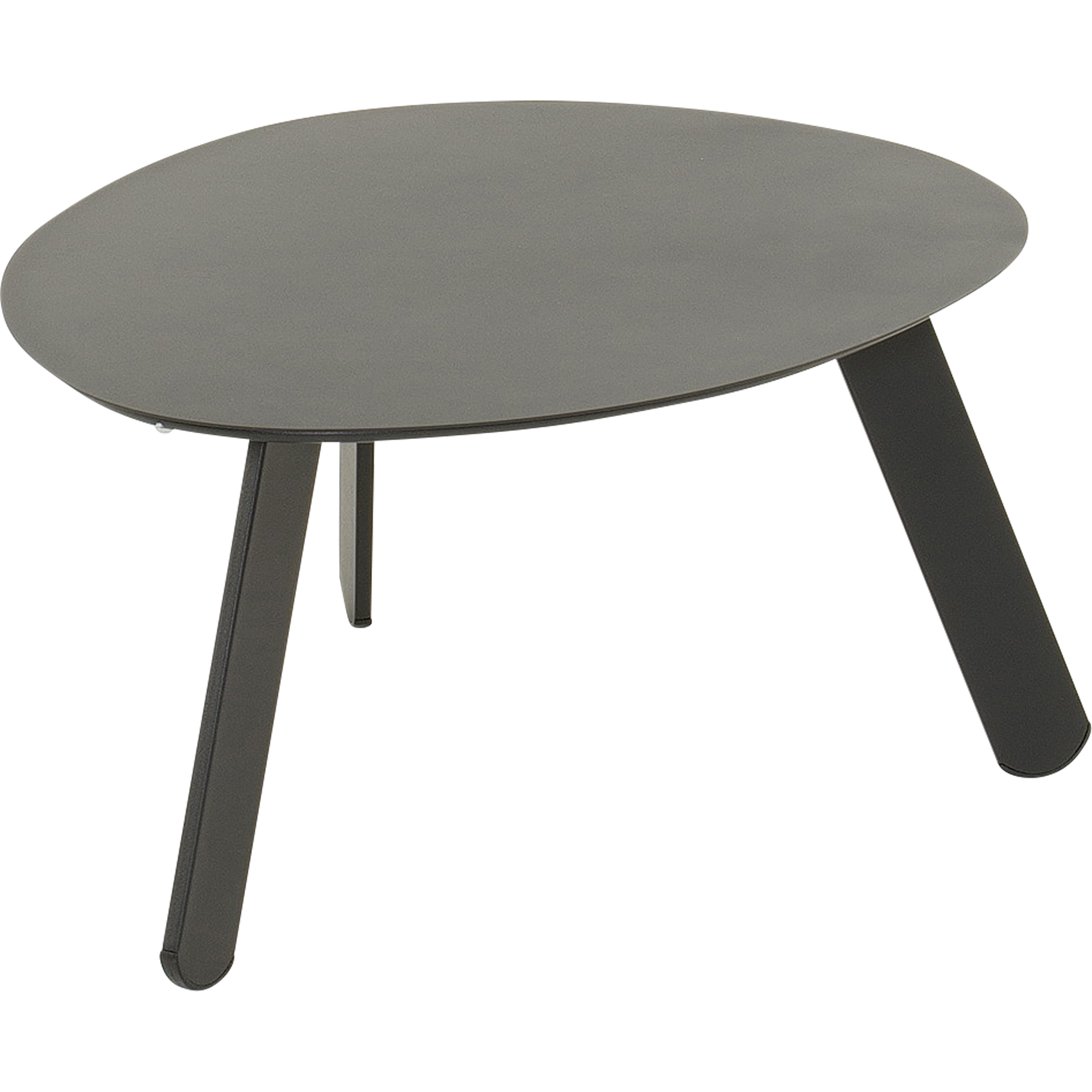 Bijzettafeltje Tiki zwart 55x46x28cm