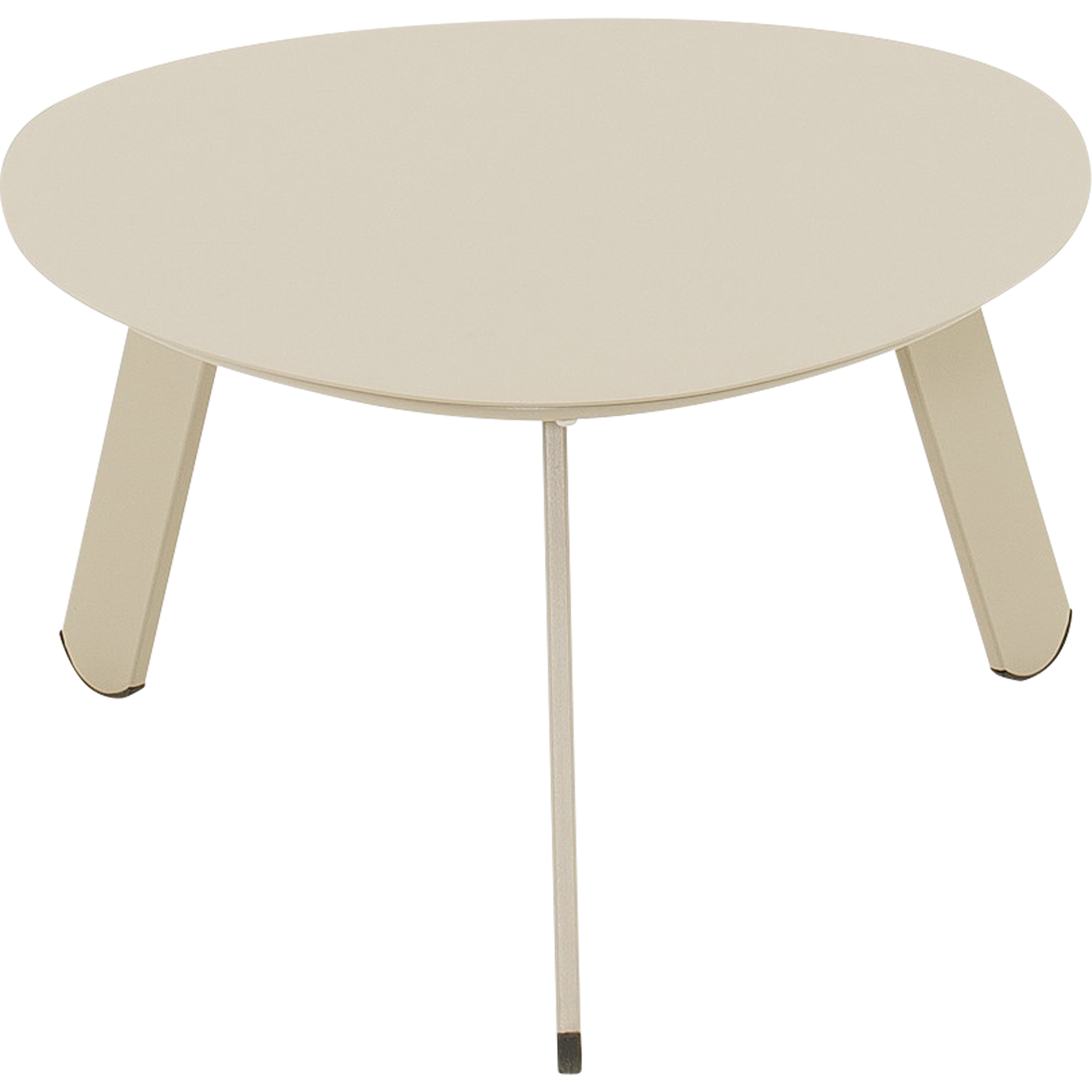 Bijzettafeltje Tiki taupe 55x46x28cm