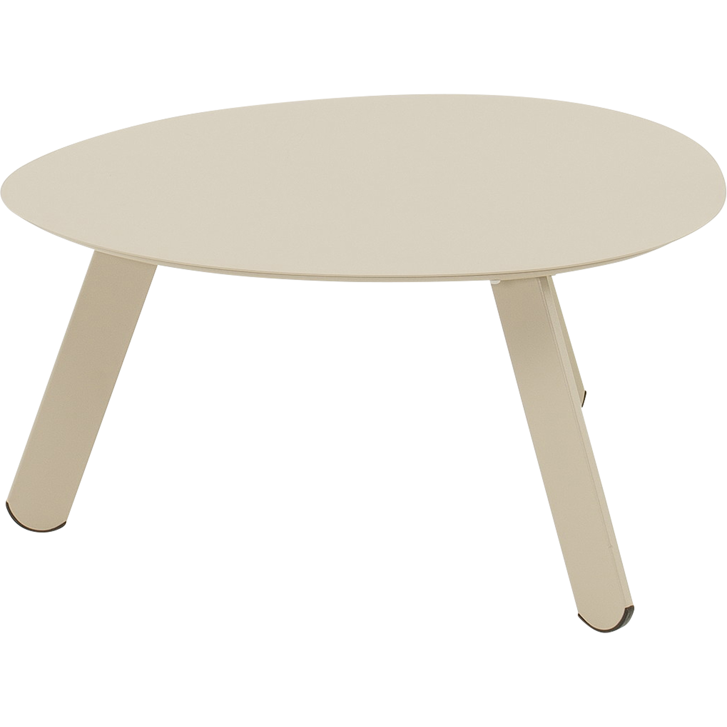 Bijzettafeltje Tiki taupe 55x46x28cm