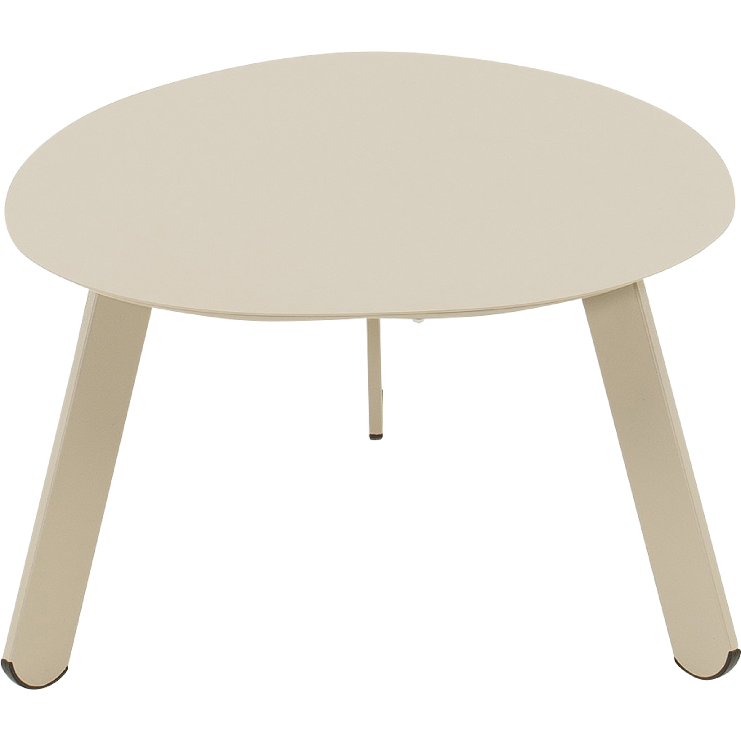 Bijzettafeltje Tiki taupe 55x46x28cm