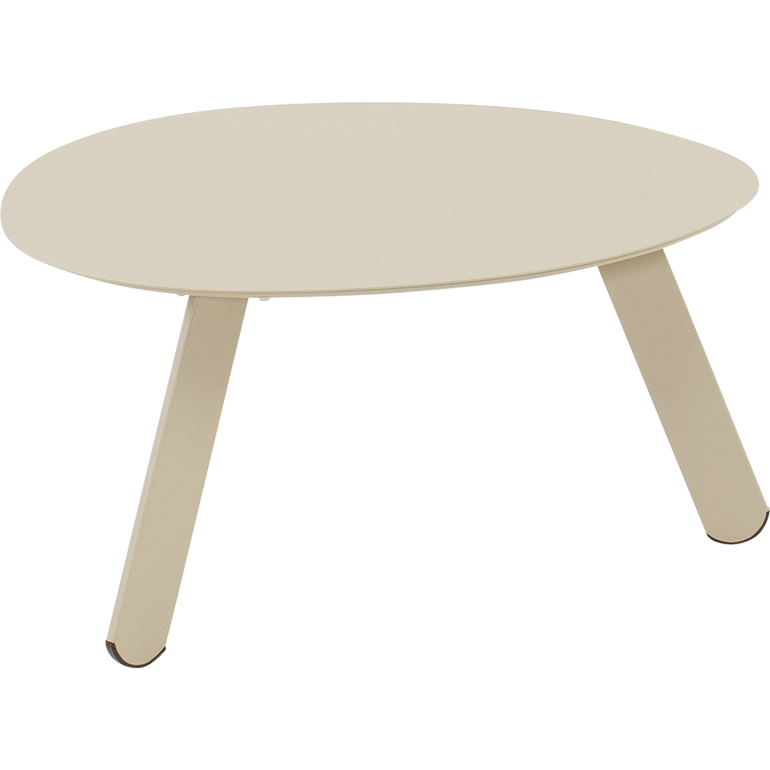 Bijzettafeltje Tiki taupe 55x46x28cm