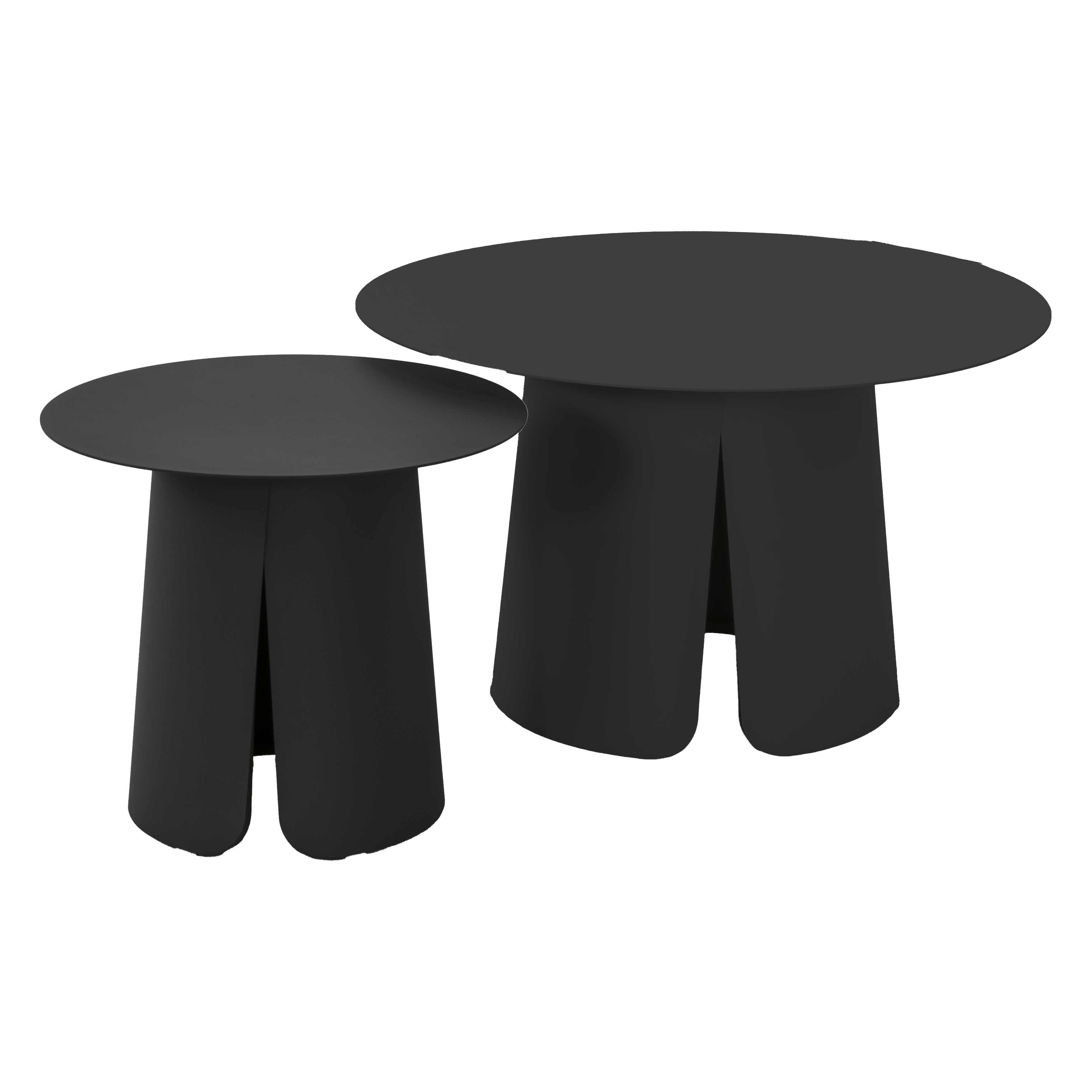 Bijzettafeltje Oslo antraciet S/2