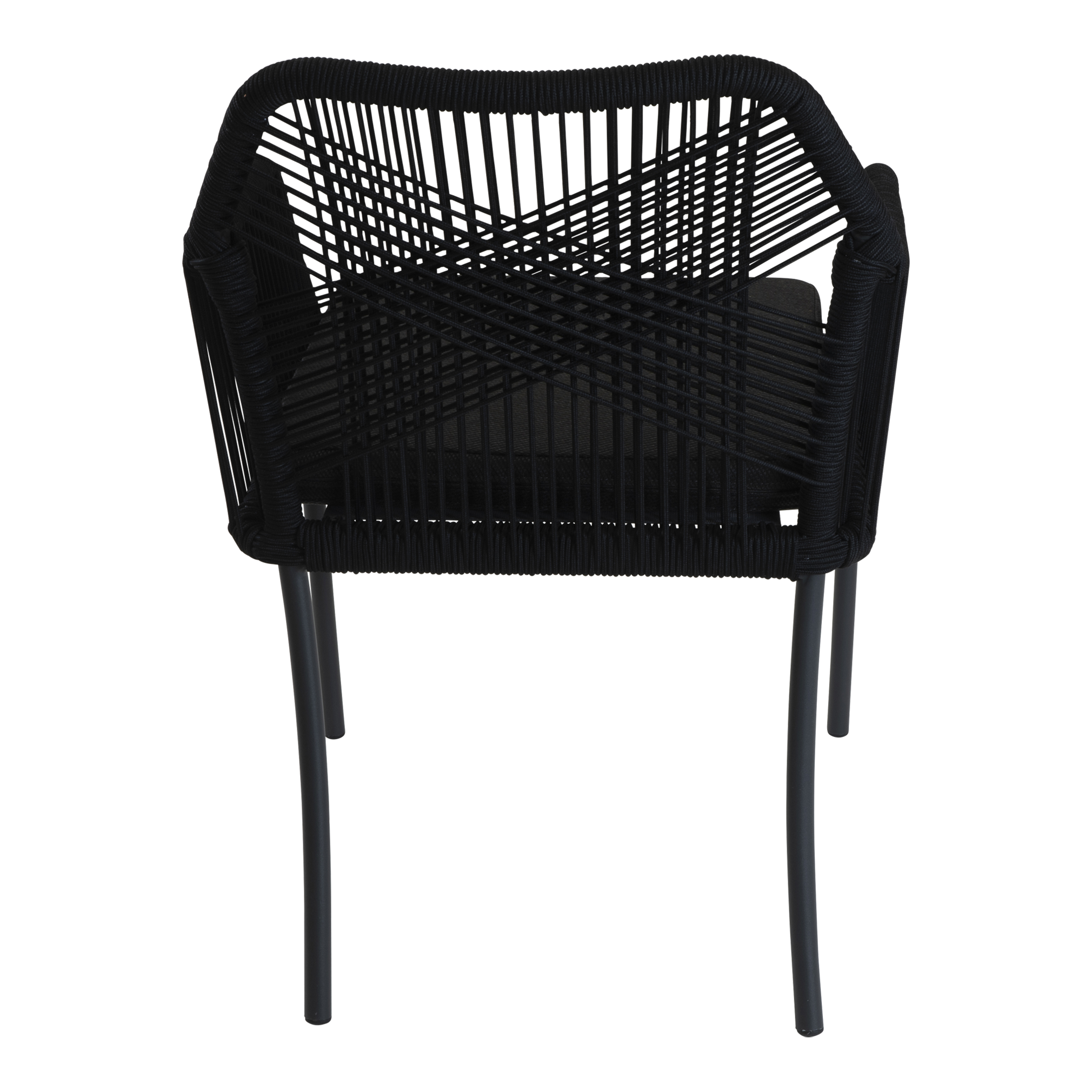 Stapelstoel Akita zwart