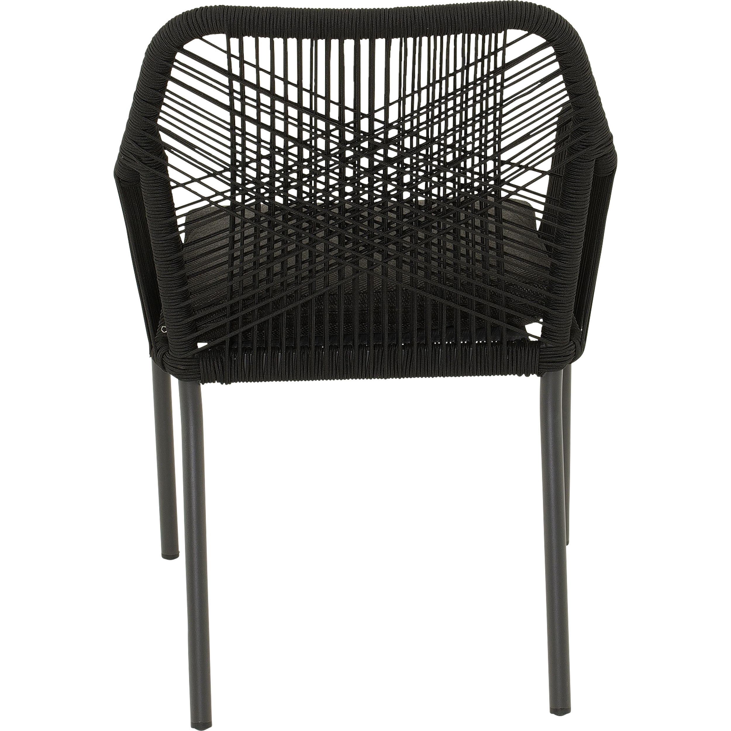 Stapelstoel Akita zwart