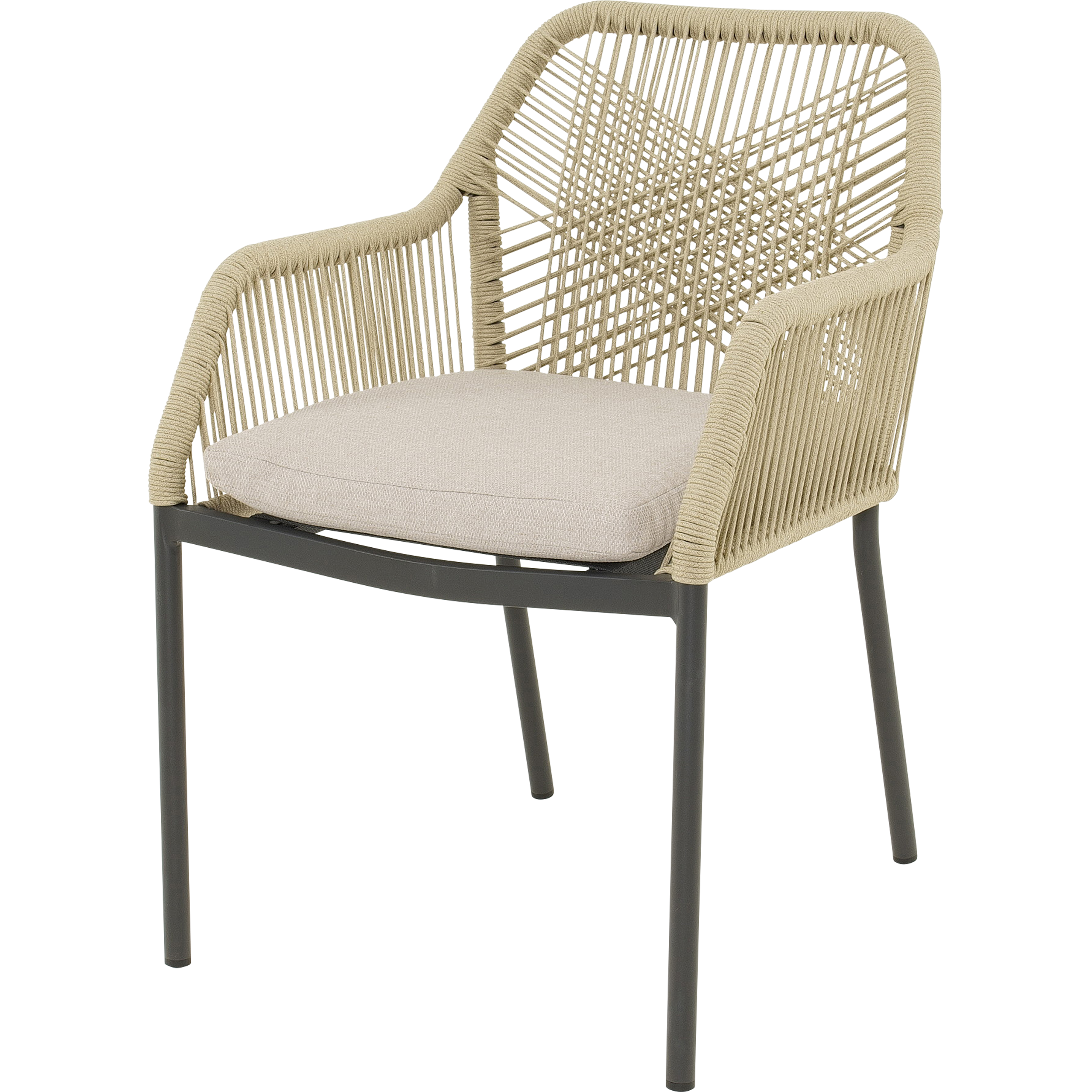 Stapelstoel Akita beige