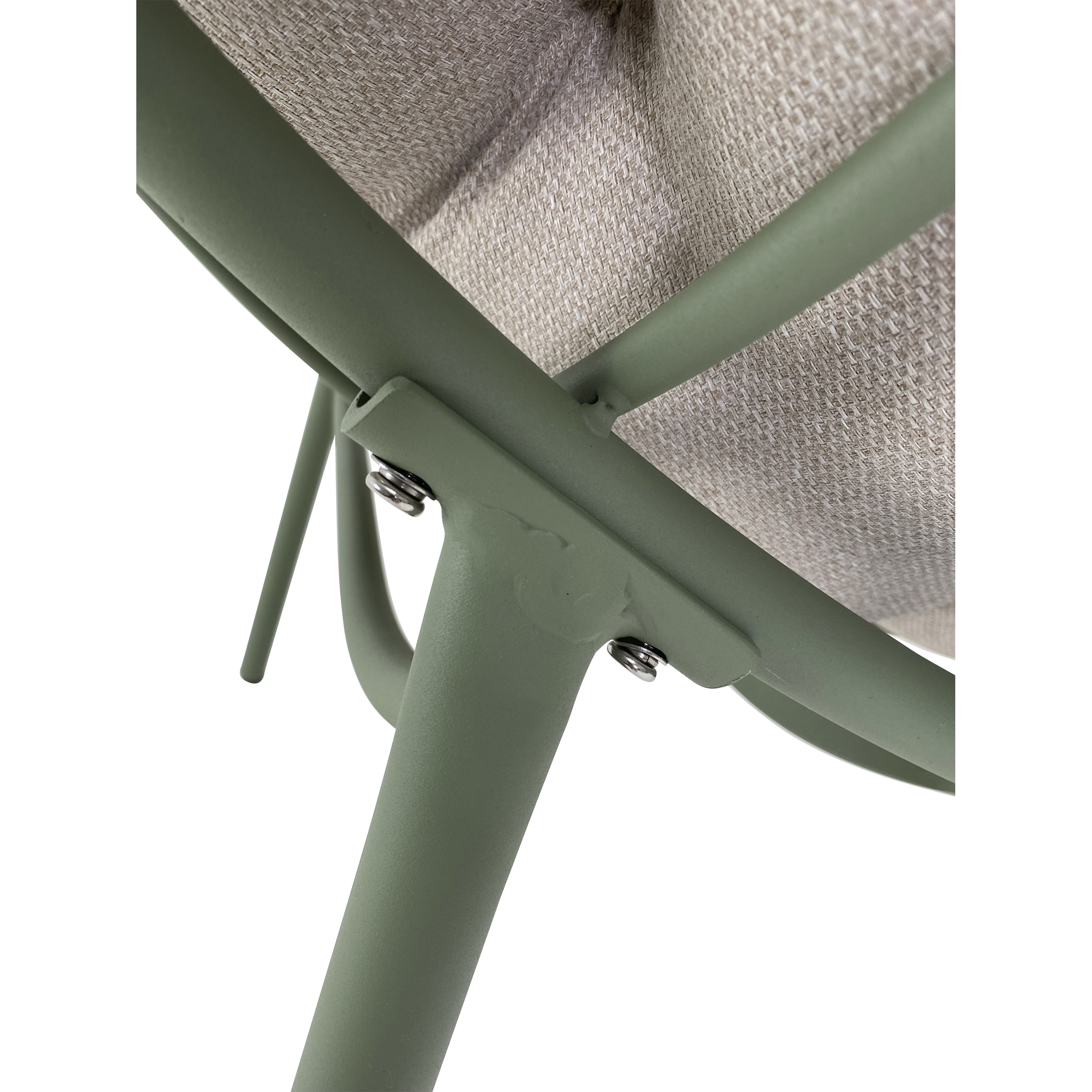 Relaxstoel Cozy aluminium beige