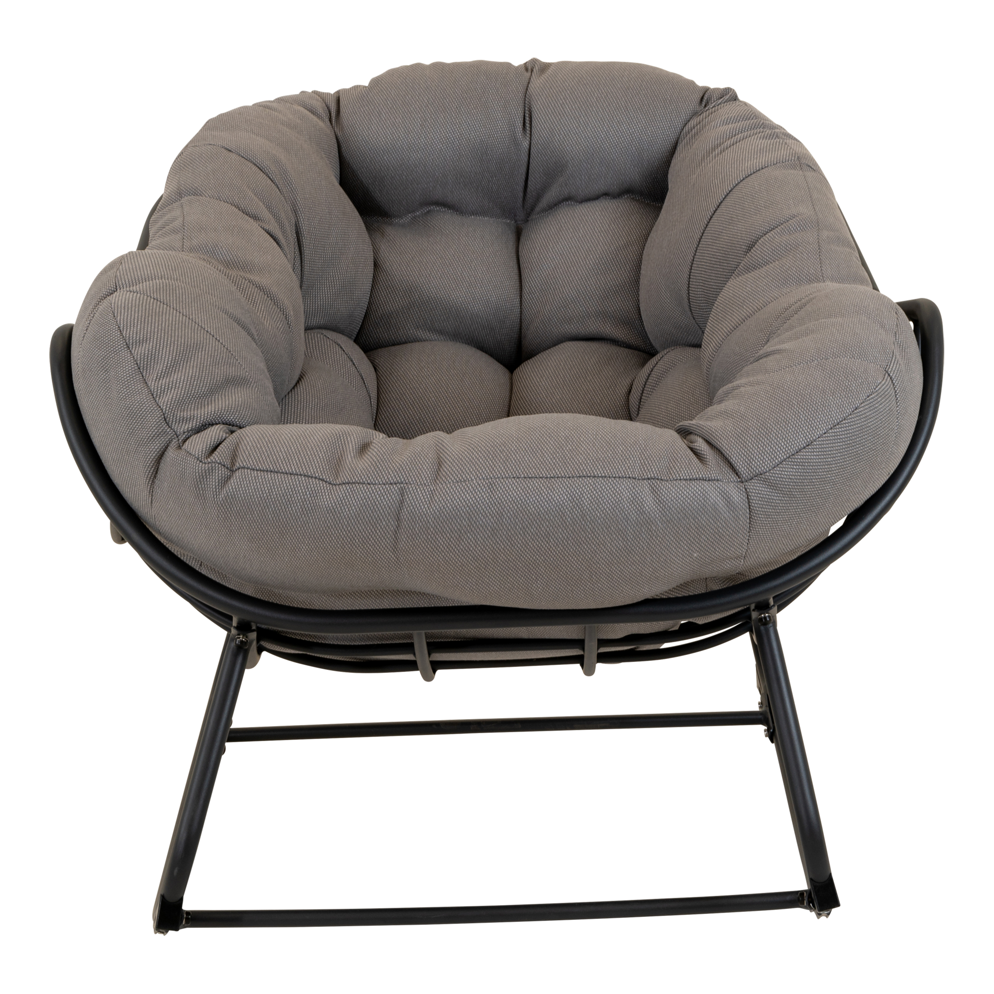 Schommelstoel Cozy aluminium Stone