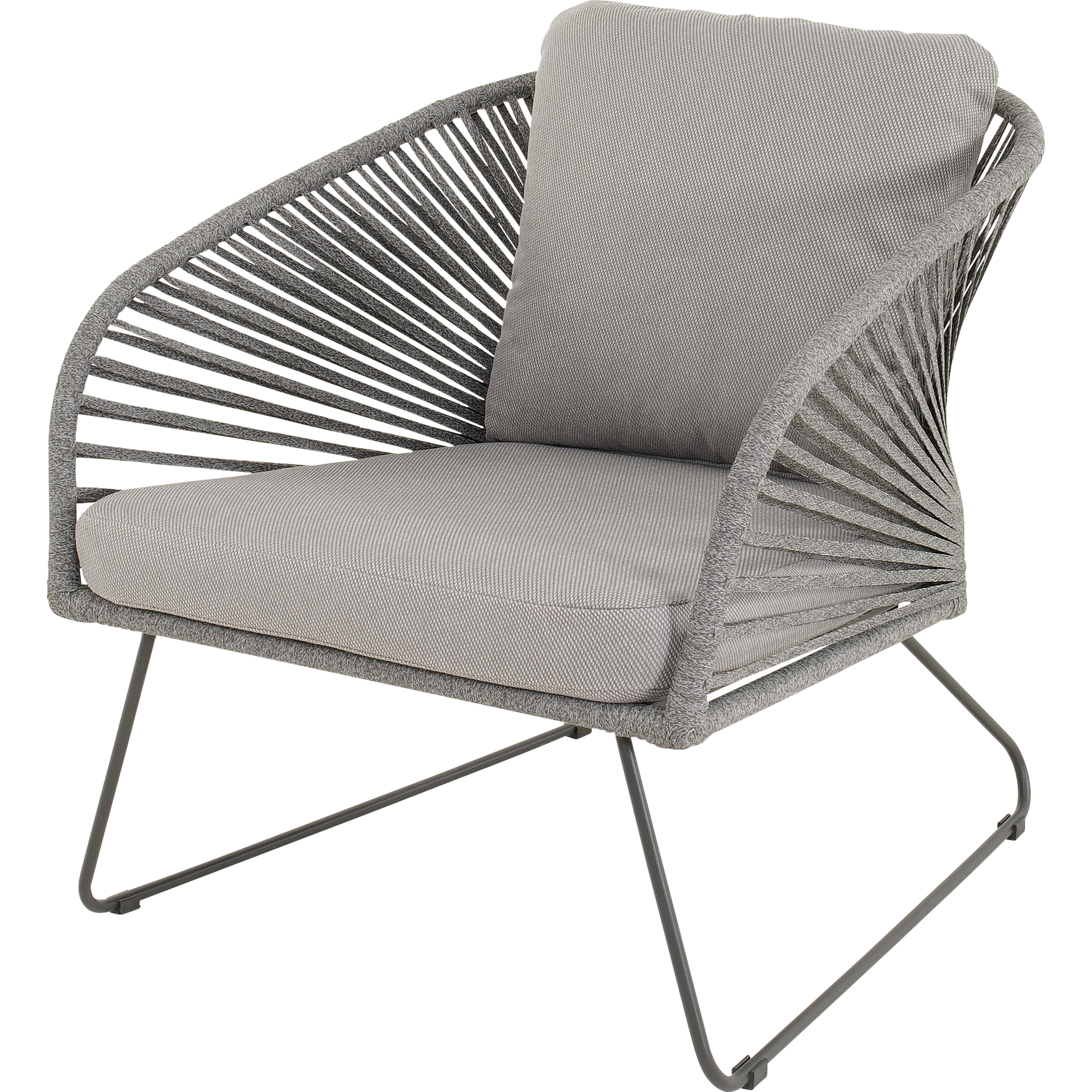 Loungestoel Izumi grijs