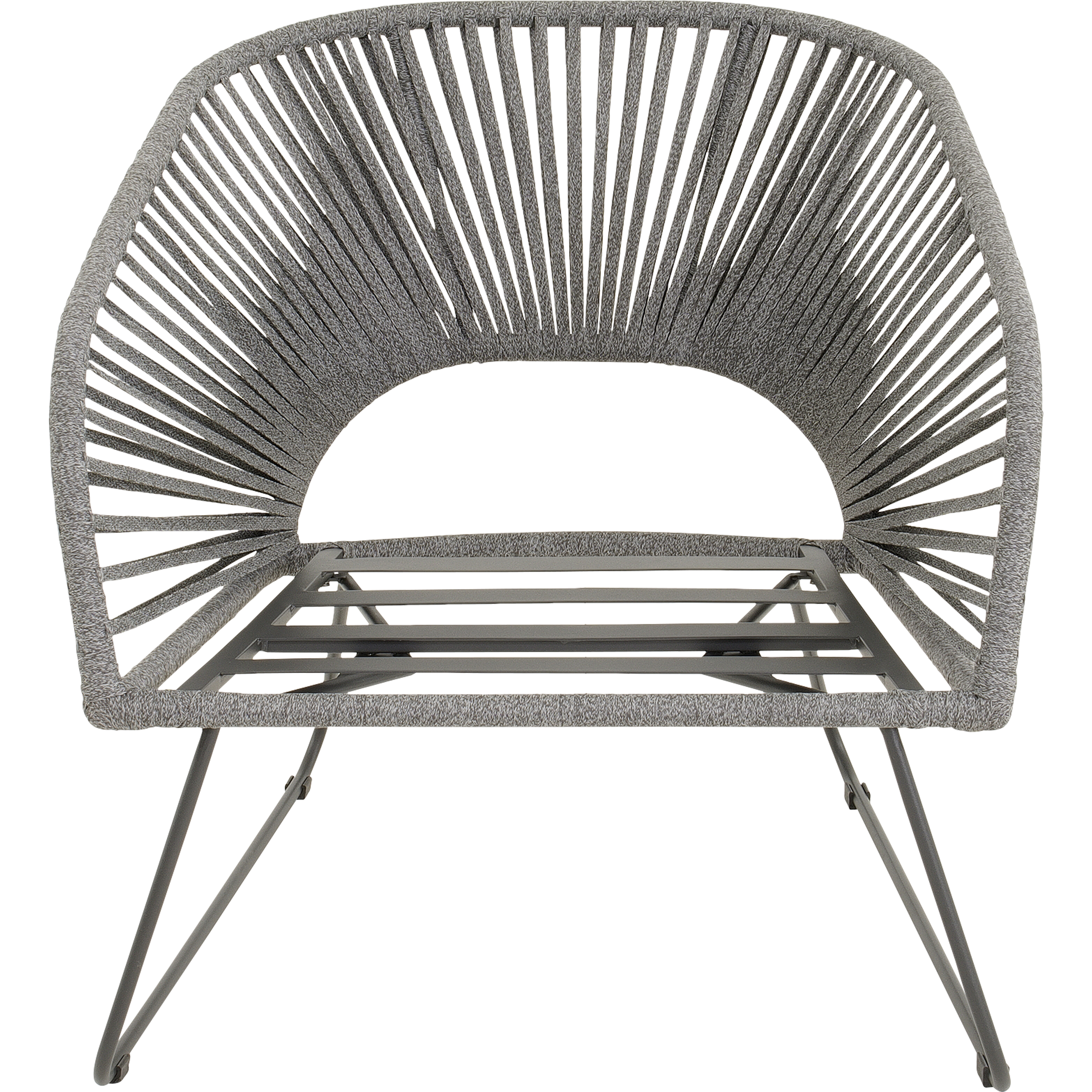 Loungestoel Izumi grijs