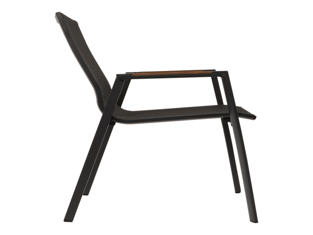 Stapelstoel Tarragona Teak Negro