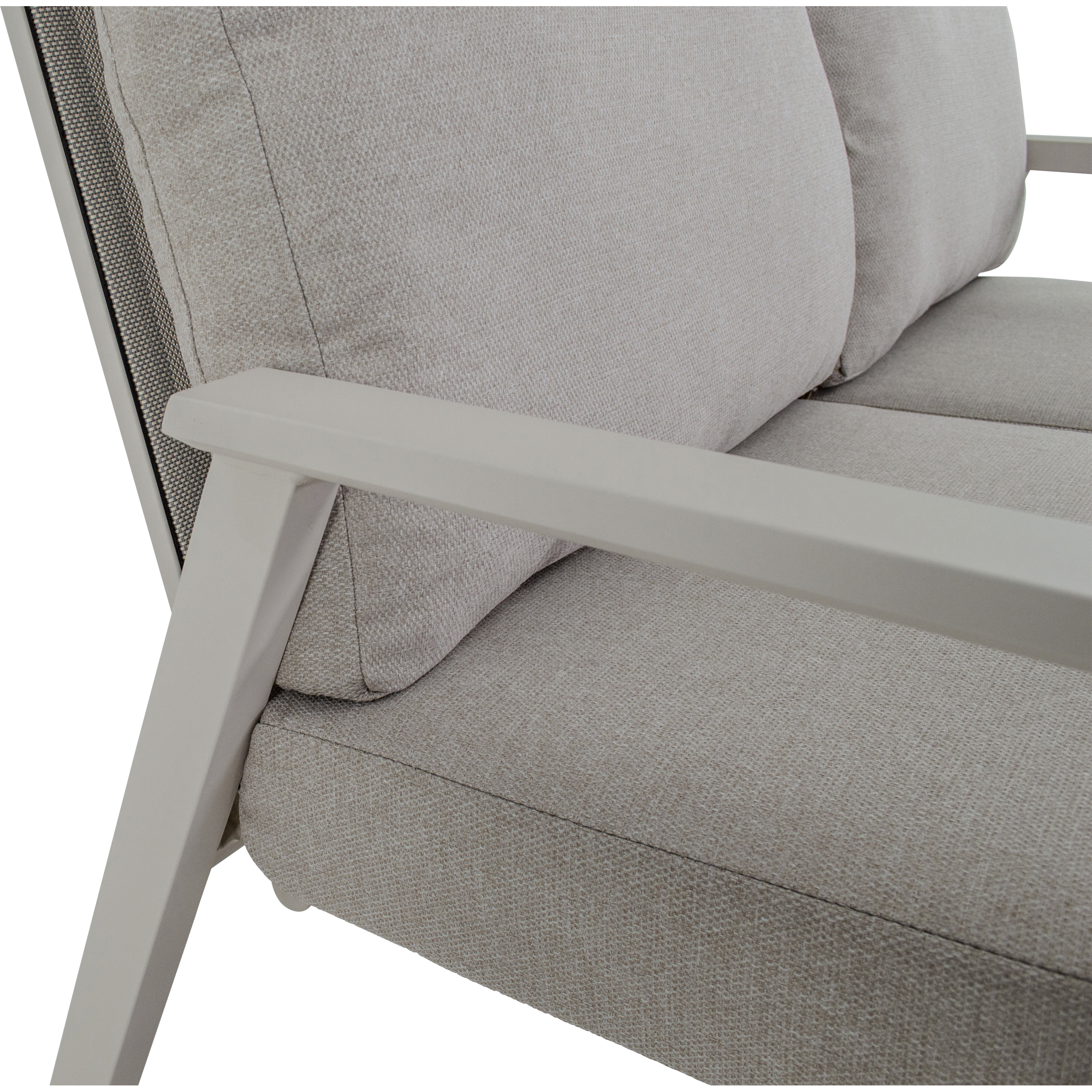 Loungebank Ohio Crema 2-pers