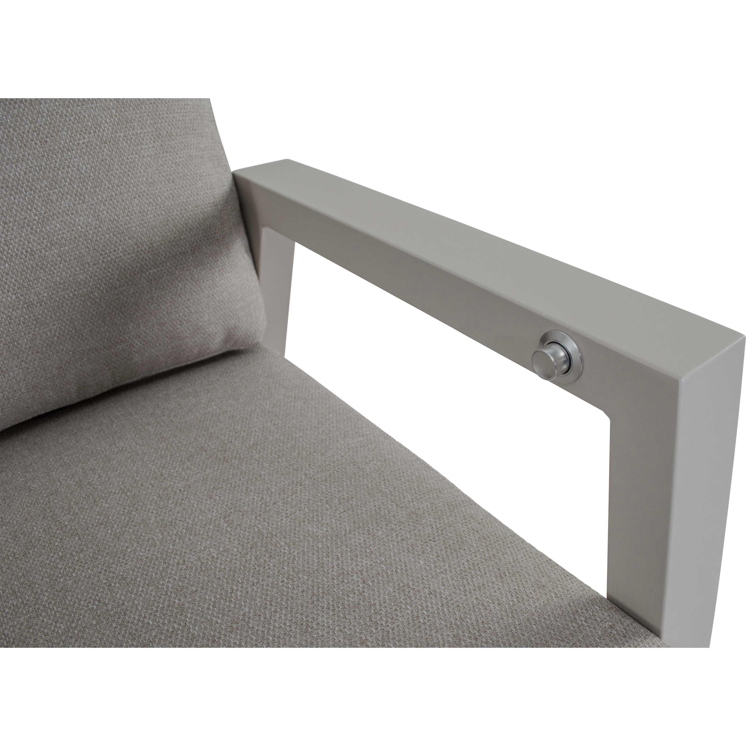 Loungebank Ohio Crema 2-pers