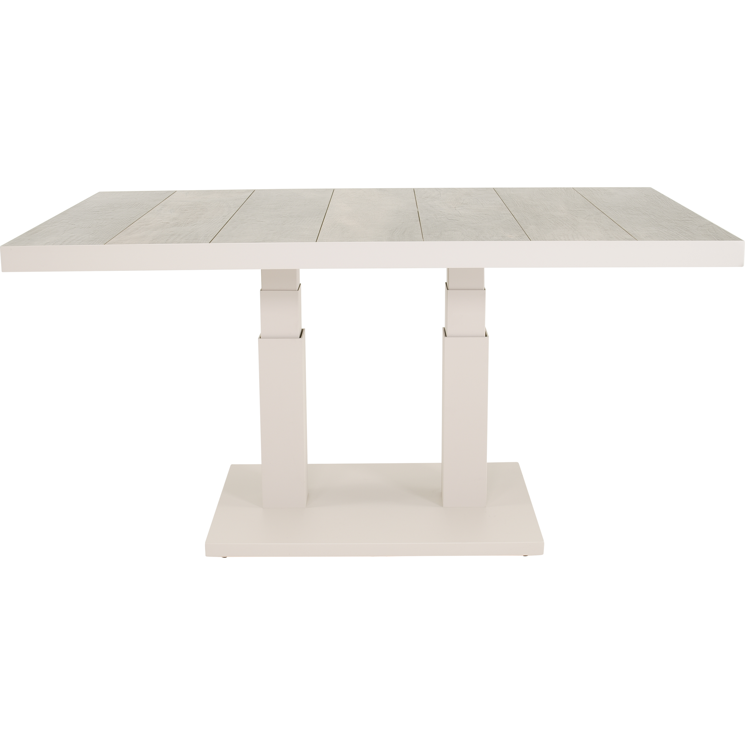 Loungetafel verstelbaar Prato Crema 140x85cm