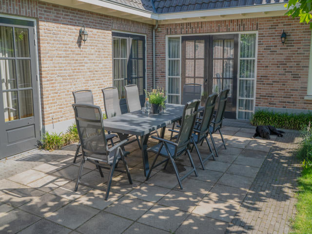 Uittrektafel Castilla 2.0 Negro Exclusive 204/264x102cm