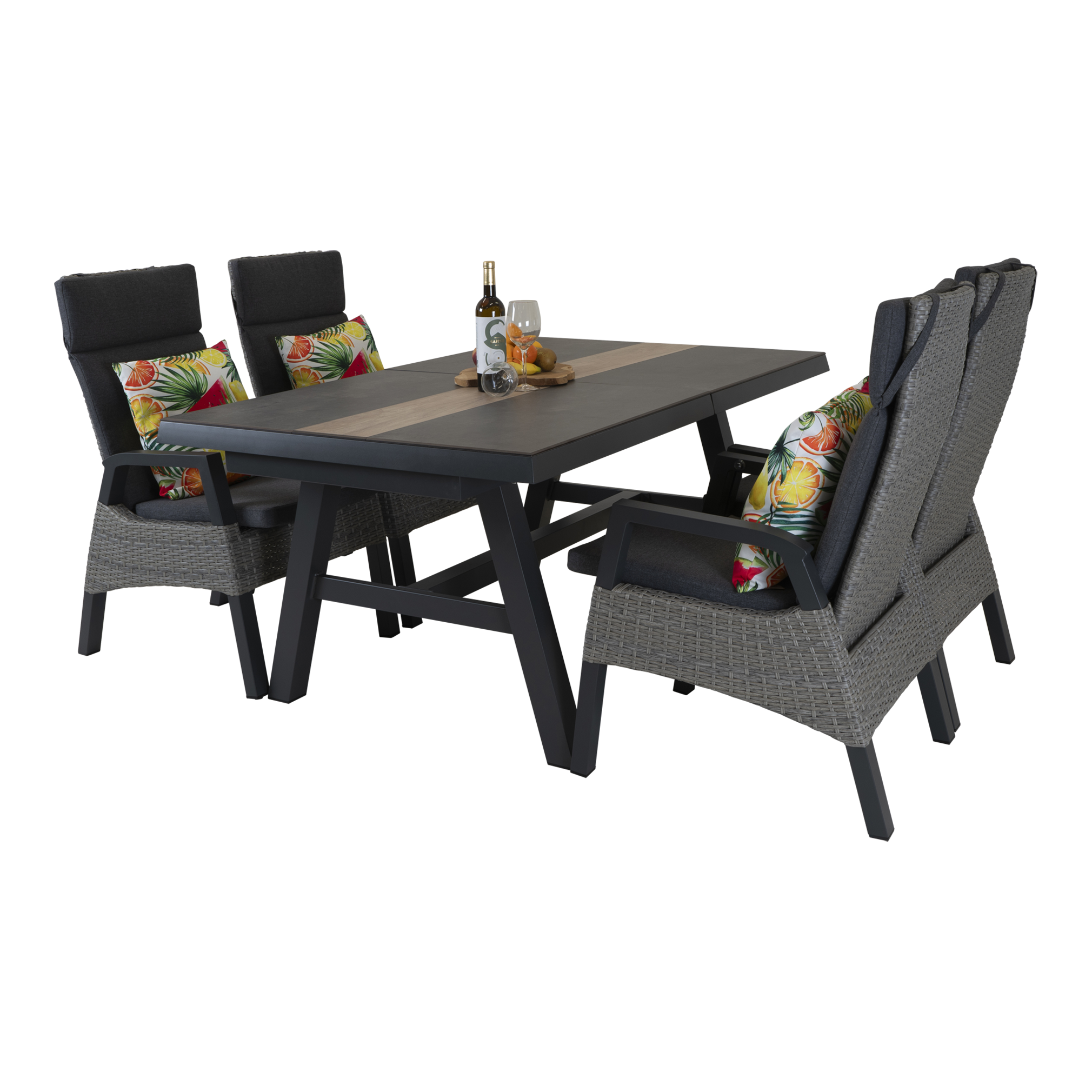 Uittrektafel Brixton 170/220x102cm