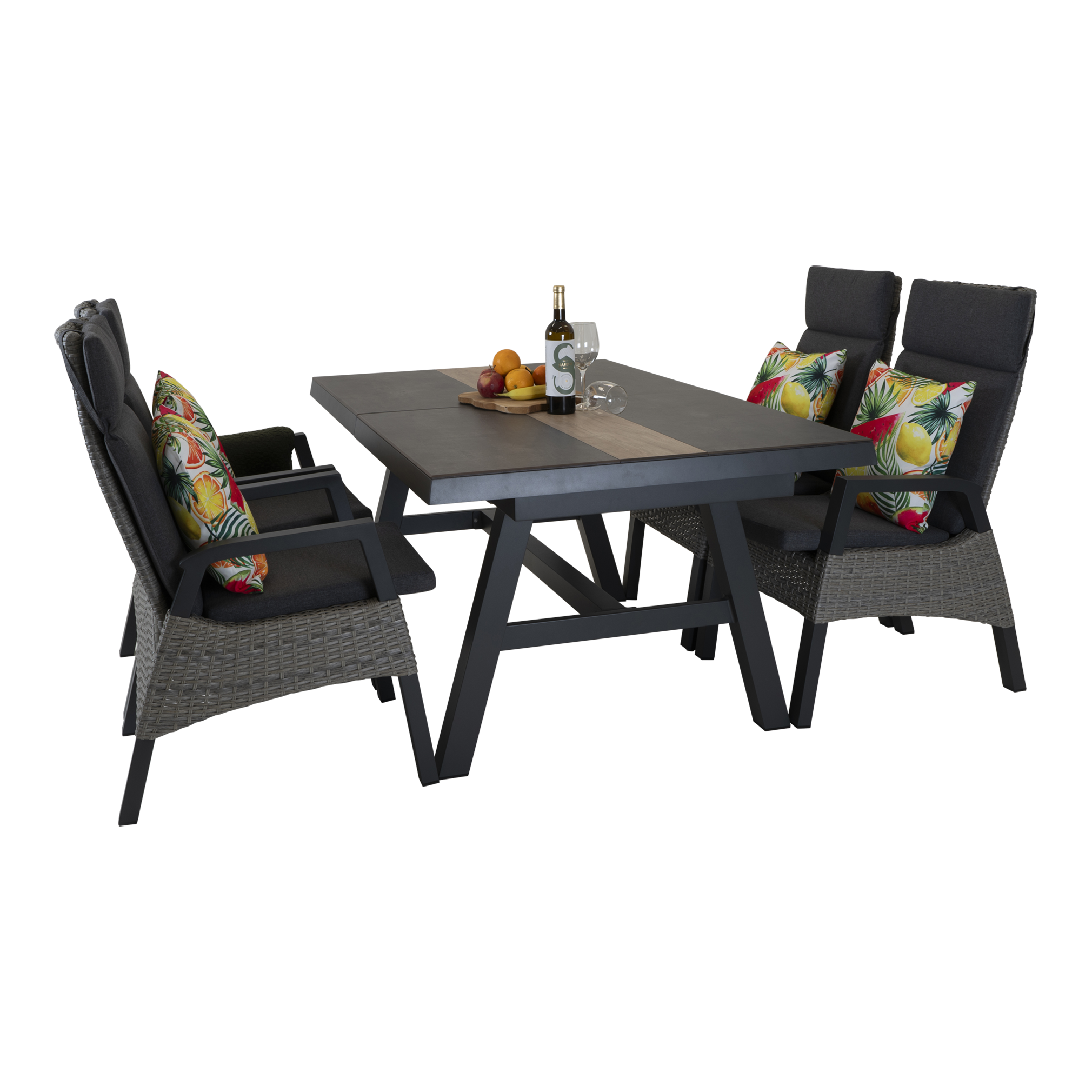 Uittrektafel Brixton 170/220x102cm