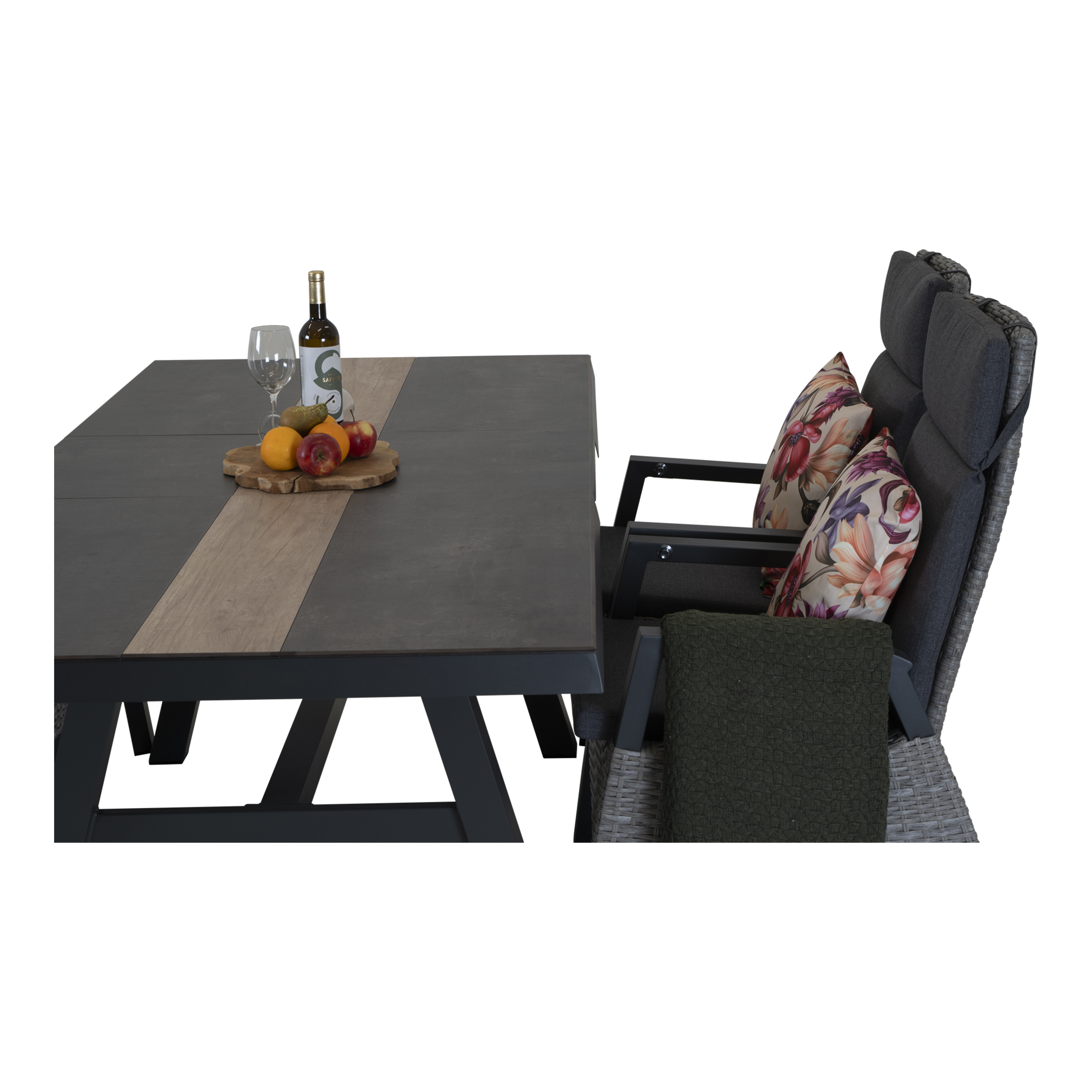 Uittrektafel Brixton 170/220x102cm