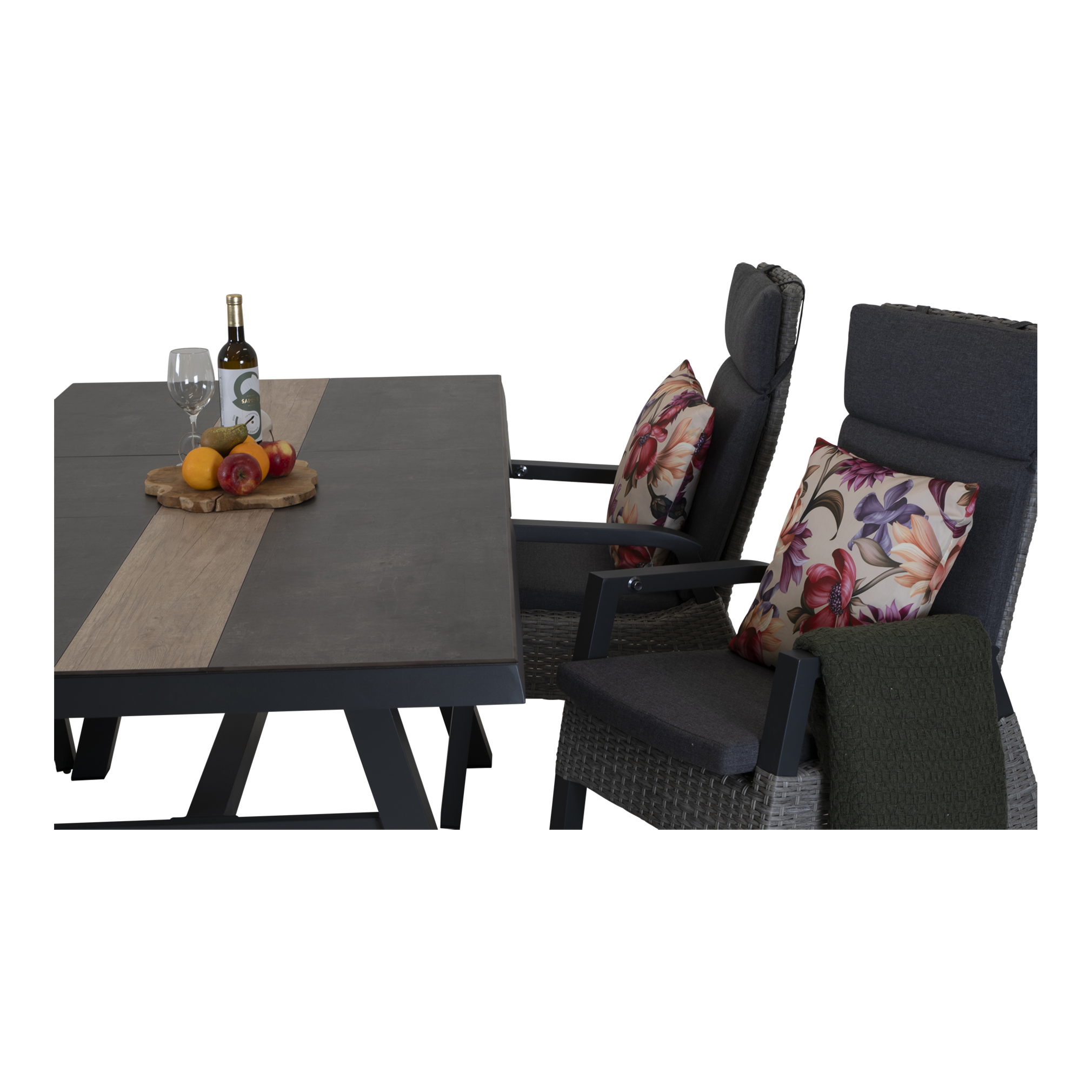 Uittrektafel Brixton 170/220x102cm