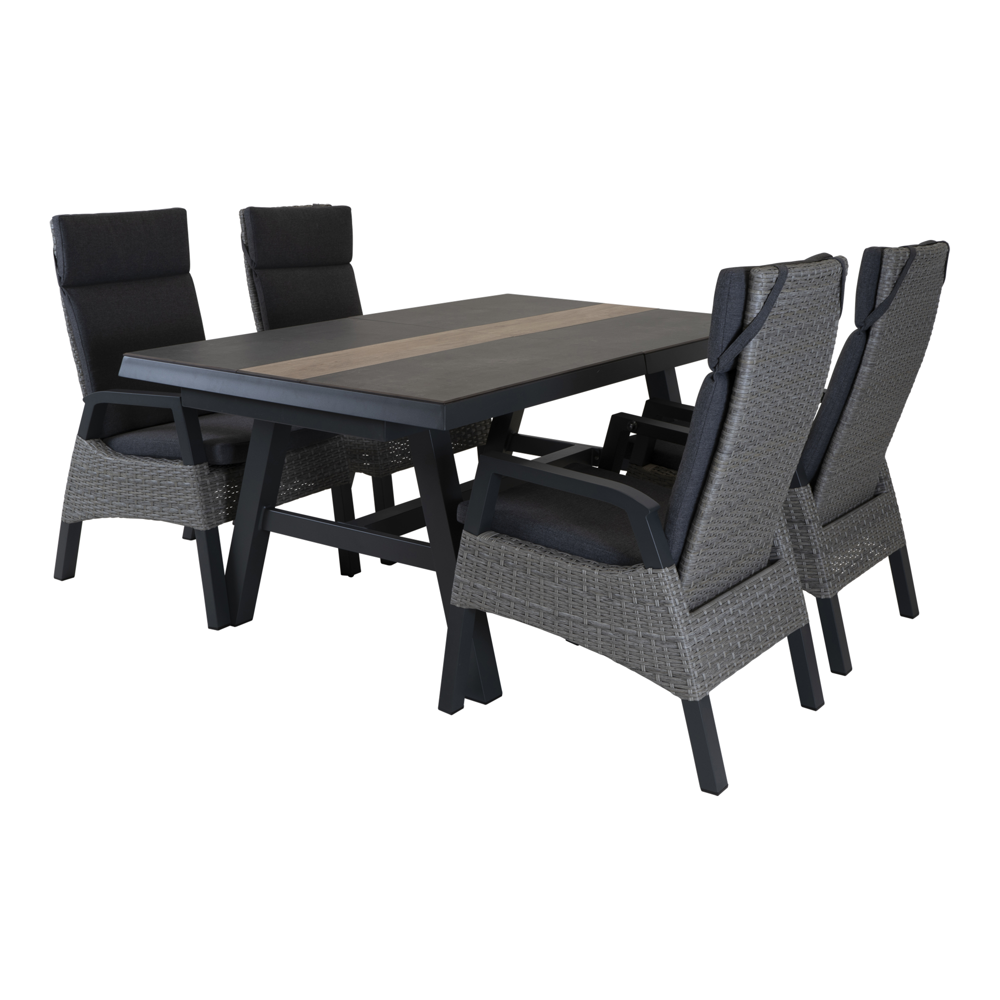 Uittrektafel Brixton 170/220x102cm