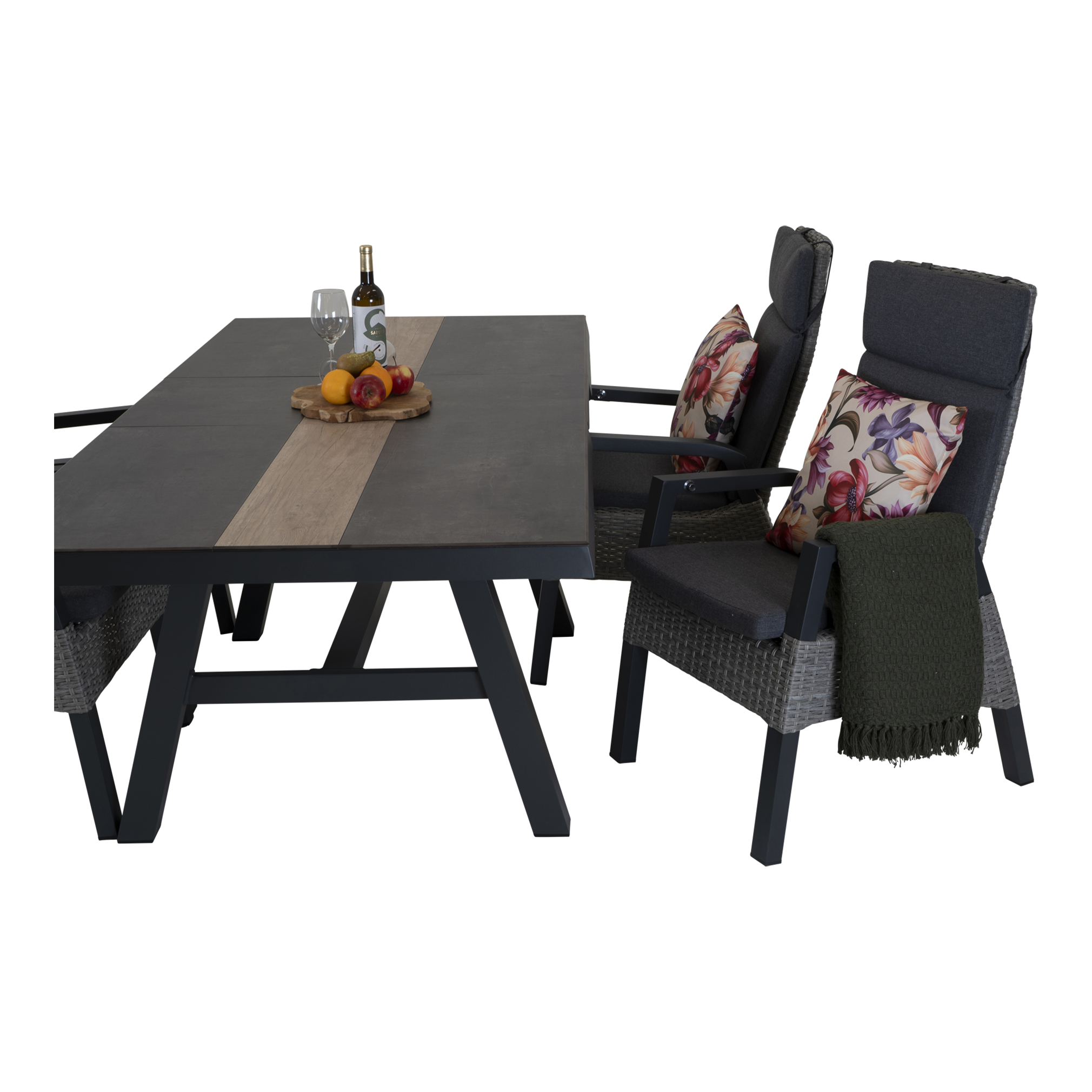 Uittrektafel Brixton 170/220x102cm