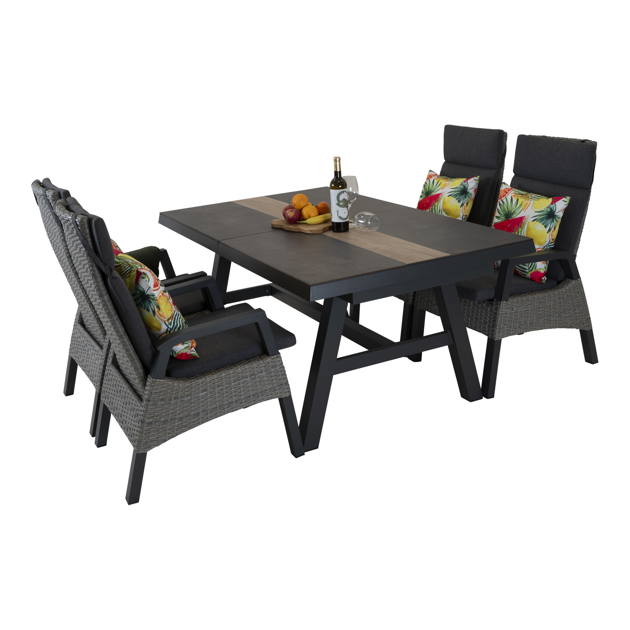 Uittrektafel Brixton 170/220x102cm