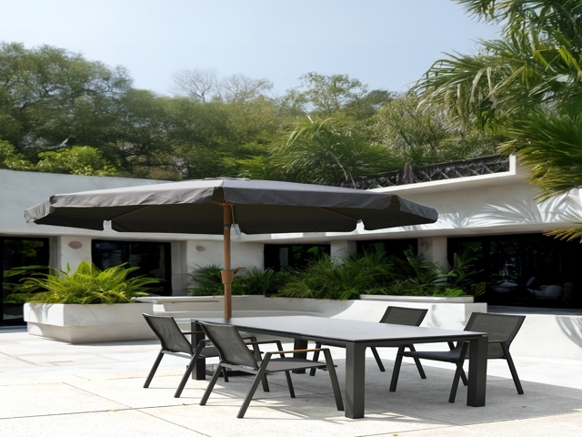 Stapelstoel Tarragona Teak Negro