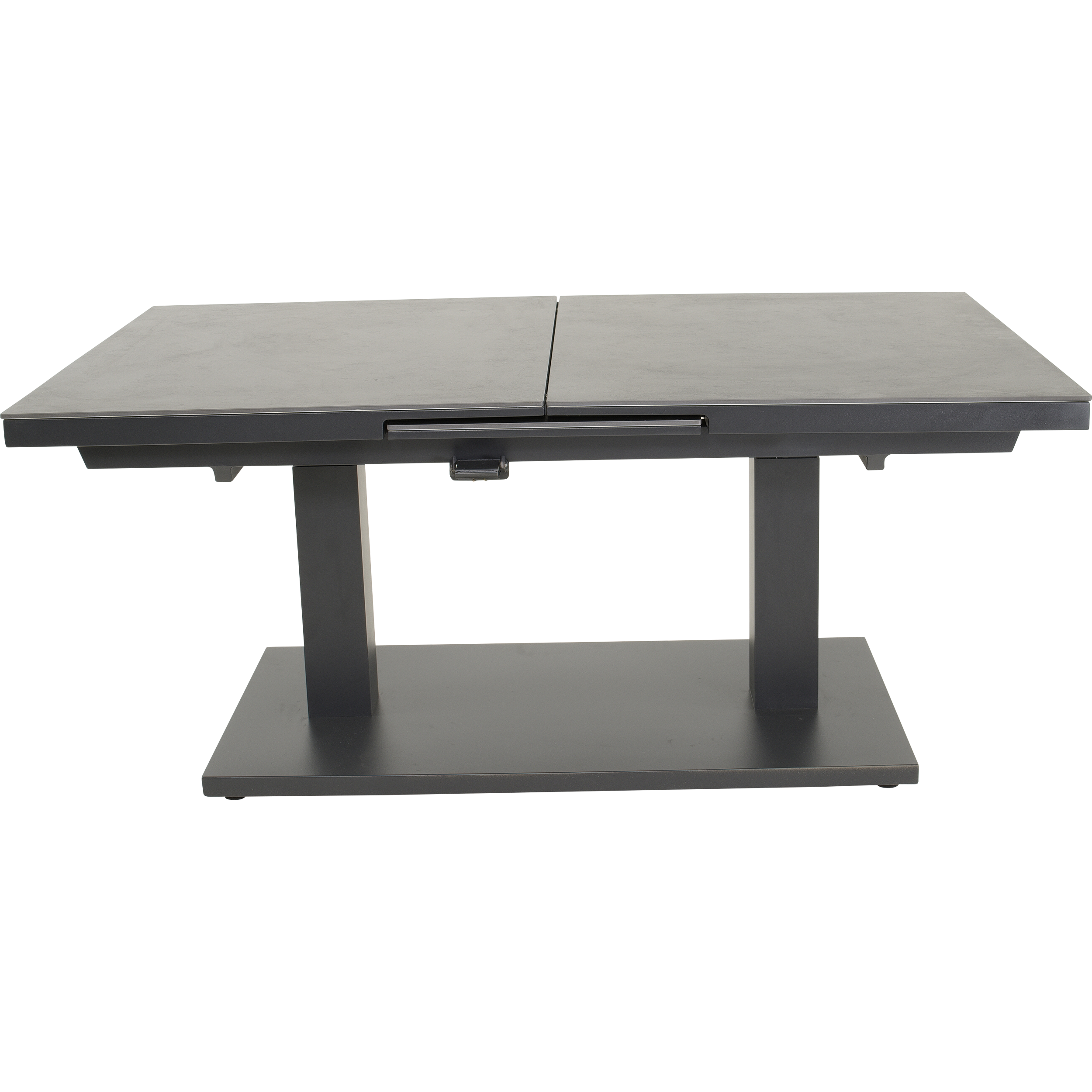 Uittrektafel verstelbaar Geneva  140/180x85x54/75,5cm