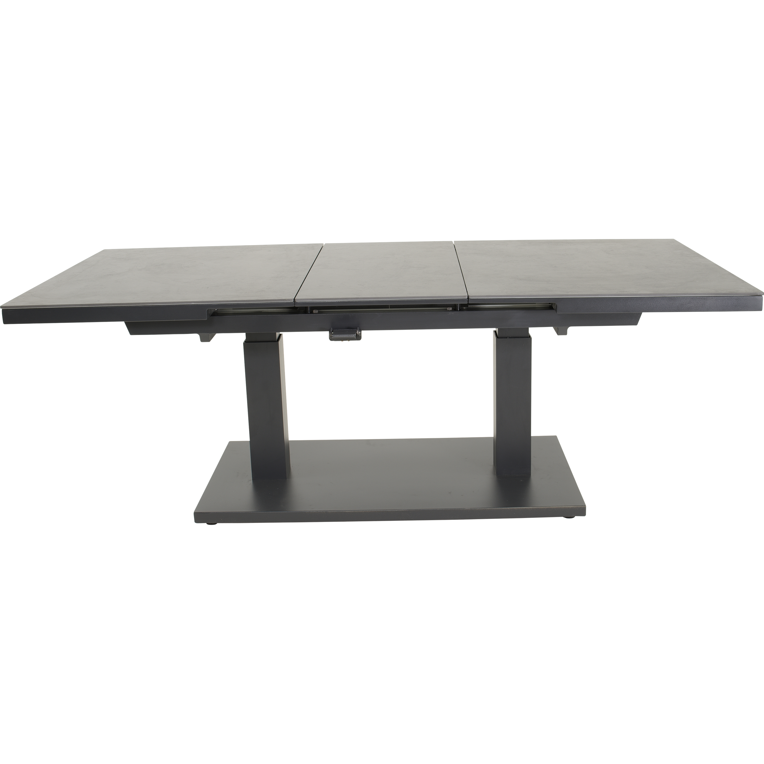 Uittrektafel verstelbaar Geneva  140/180x85x54/75,5cm