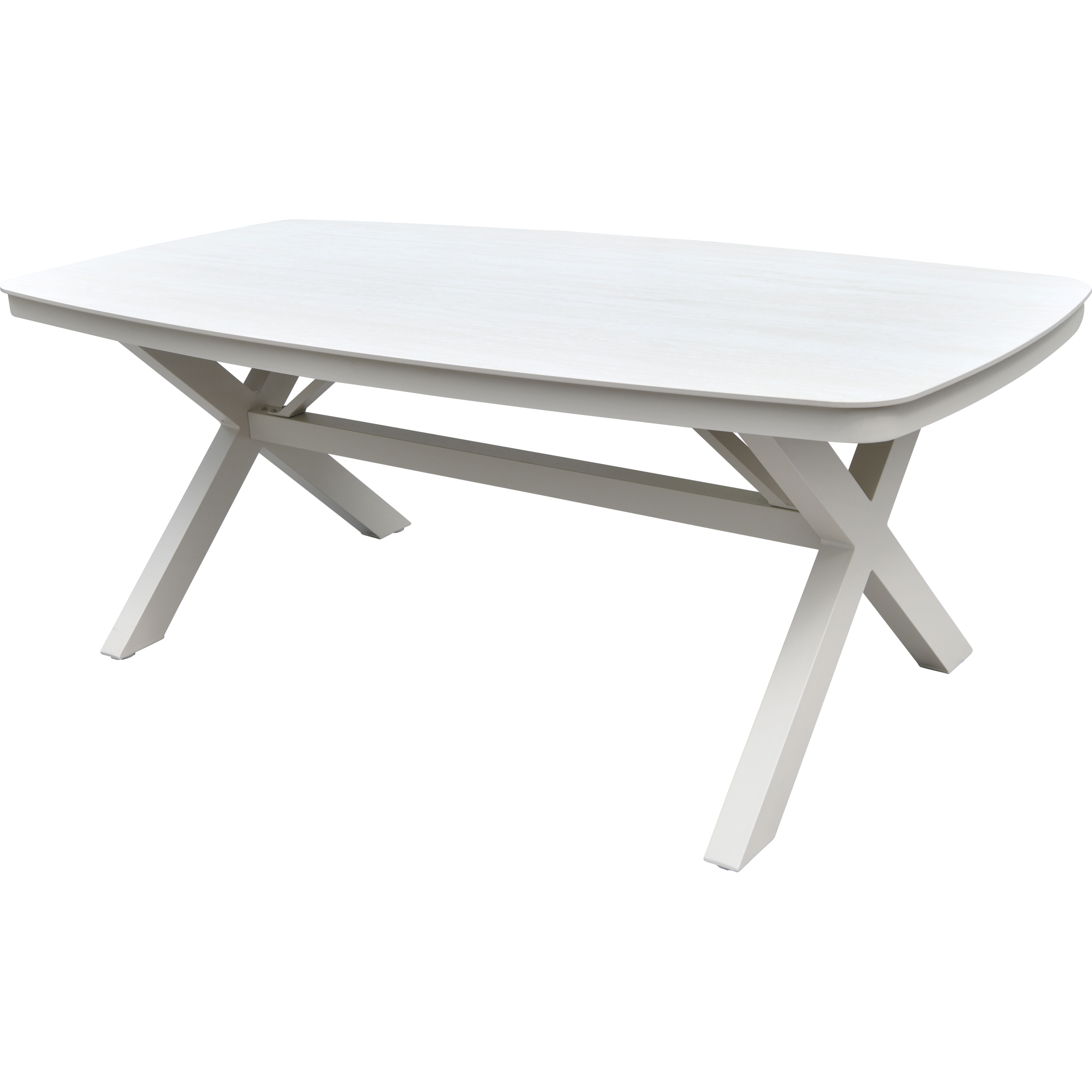 Tafel Davos Crema Deens ovaal 200x100cm