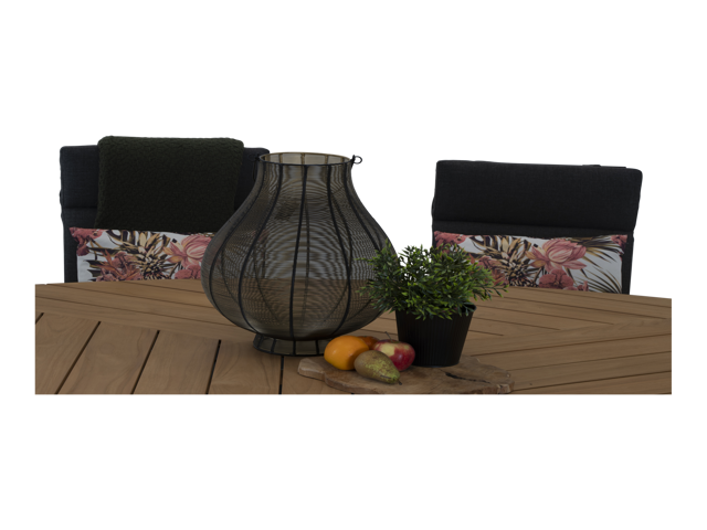 Stoel Florence Alu KD